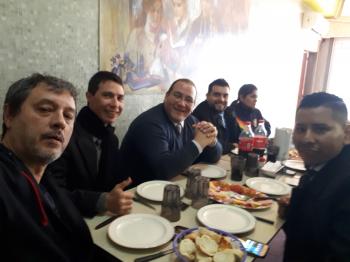 Ateneo de Capacitación 2018 - Cena con mis amigos de Entre Rios, Santiago del Estero y Chaco
