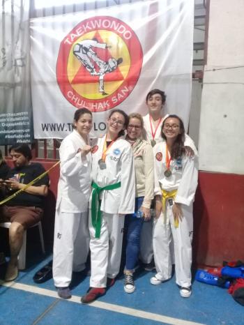 Torneo Clausura - Enarbolando por primera vez la bandera del Dojang...!!!
