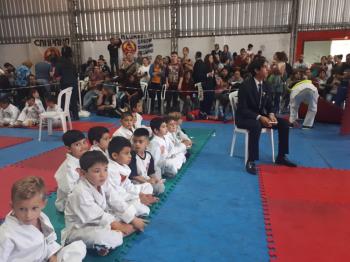 TORNEO APERTURA 2019 - Benja, Lucho y Bruno esperando que llegue el momento que los llamen a competir - 28ABR2019
