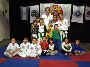 Con el grupo de los peques, al final de la clase - 15MAY2019
