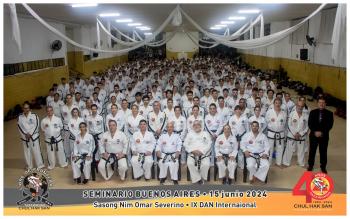 SEMINARIO 40 ANIVERSARIO DE LA ESCUELA CON EL GM OMAR SEVERINO - Foto Institucional - 15JUN2024
