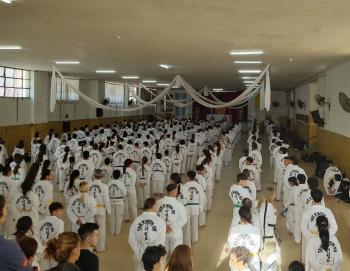 SEMINARIO 40 ANIVERSARIO DE LA ESCUELA CON EL GM OMAR SEVERINO - Vista grupal - 15JUN2024
